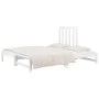 Removable sofa bed solid white pine wood 2x(90x190) cm by vidaXL, Beds and slatted bases - Ref: Foro24-3108328, Price: 161,80...