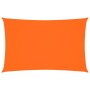Toldo de vela rectangular tela Oxford naranja 4x7 m en Sombrillas | Comprar online en Foru.es