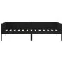 Sofá cama madera maciza de pino negro 90x190 cm de vidaXL, Camas y somieres - Ref: Foro24-820251, Precio: 122,31 €, Descuento: %