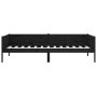 Sofá cama madera maciza de pino negro 90x190 cm de vidaXL, Camas y somieres - Ref: Foro24-820251, Precio: 123,37 €, Descuento: %