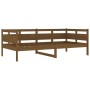 Sofá cama de madera maciza de pino marrón miel 90x190 cm de vidaXL, Camas y somieres - Ref: Foro24-820310, Precio: 106,55 €, ...