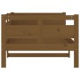 Sofá cama de madera maciza de pino marrón miel 90x190 cm de vidaXL, Camas y somieres - Ref: Foro24-820310, Precio: 106,55 €, ...