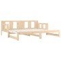 Sofá cama extraíble madera maciza de pino 2x(90x190) cm de vidaXL, Camas y somieres - Ref: Foro24-820292, Precio: 162,56 €, D...