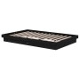 Estructura de cama madera maciza negra 120x190 cm de vidaXL, Camas y somieres - Ref: Foro24-819946, Precio: 109,37 €, Descuen...