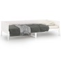 Sofá cama madera maciza de pino blanco 90x190 cm de vidaXL, Camas y somieres - Ref: Foro24-820248, Precio: 130,85 €, Descuent...