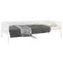 Sofá cama madera maciza de pino blanco 90x190 cm de vidaXL, Camas y somieres - Ref: Foro24-820248, Precio: 130,85 €, Descuent...