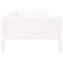 Sofá cama madera maciza de pino blanco 90x190 cm de vidaXL, Camas y somieres - Ref: Foro24-820248, Precio: 130,85 €, Descuent...