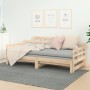 Sofá cama extraíble madera maciza de pino 2x(80x200) cm de vidaXL, Camas y somieres - Ref: Foro24-820347, Precio: 156,96 €, D...