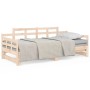Sofá cama extraíble madera maciza de pino 2x(80x200) cm de vidaXL, Camas y somieres - Ref: Foro24-820347, Precio: 156,96 €, D...