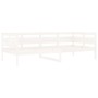Sofá cama madera maciza de pino blanco 90x200 cm de vidaXL, Camas y somieres - Ref: Foro24-820298, Precio: 117,81 €, Descuent...