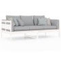 Sofá cama madera maciza de pino blanco 90x200 cm de vidaXL, Camas y somieres - Ref: Foro24-820298, Precio: 117,81 €, Descuent...