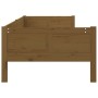 Sofá cama de madera maciza de pino marrón miel 90x190 cm de vidaXL, Camas y somieres - Ref: Foro24-820250, Precio: 130,75 €, ...