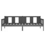 Sofá cama madera maciza de pino gris 80x200 cm de vidaXL, Camas y somieres - Ref: Foro24-820274, Precio: 111,15 €, Descuento: %