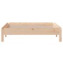 Cama apilable de madera pino maciza 75x190 cm de vidaXL, Camas y somieres - Ref: Foro24-820407, Precio: 90,74 €, Descuento: %