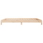 Cama apilable de madera pino maciza 75x190 cm de vidaXL, Camas y somieres - Ref: Foro24-820407, Precio: 90,74 €, Descuento: %