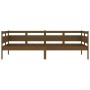 Sofá cama madera maciza de pino marrón miel 90x200 cm de vidaXL, Camas y somieres - Ref: Foro24-820300, Precio: 87,81 €, Desc...