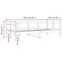 Sofá cama madera maciza de pino marrón miel 90x200 cm de vidaXL, Camas y somieres - Ref: Foro24-820300, Precio: 87,62 €, Desc...