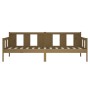 Sofá cama madera maciza de pino marrón miel 90x200 cm de vidaXL, Camas y somieres - Ref: Foro24-820270, Precio: 107,48 €, Des...