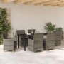 Conjunto de Comedor de Jardín 7 pcs Gris ratán sintético en Sillas de jardín | Comprar online en Foru.es