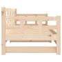 Sofá cama extraíble madera maciza de pino 2x(90x200) cm de vidaXL, Camas y somieres - Ref: Foro24-820372, Precio: 178,31 €, D...