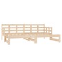 Sofá cama extraíble madera maciza de pino 2x(90x200) cm de vidaXL, Camas y somieres - Ref: Foro24-820372, Precio: 178,31 €, D...