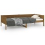 Sofá cama madera maciza de pino marrón miel 80x200 cm de vidaXL, Camas y somieres - Ref: Foro24-820245, Precio: 107,81 €, Des...