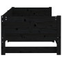 Sofá cama extraíble madera maciza de pino negro 2x(80x200) cm de vidaXL, Camas y somieres - Ref: Foro24-820261, Precio: 206,4...