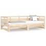 Sofá cama extraíble madera maciza de pino 2x(90x200) cm de vidaXL, Camas y somieres - Ref: Foro24-820312, Precio: 172,27 €, D...