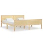 Estructura de cama de madera maciza de pino 180x200 cm de vidaXL, Camas y somieres - Ref: Foro24-322179, Precio: 170,30 €, De...
