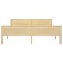 Estructura de cama de madera maciza de pino 180x200 cm de vidaXL, Camas y somieres - Ref: Foro24-322179, Precio: 170,30 €, De...