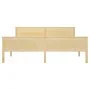 Estructura de cama de madera maciza de pino 180x200 cm de vidaXL, Camas y somieres - Ref: Foro24-322179, Precio: 167,68 €, De...
