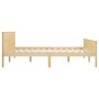 Estructura de cama de madera maciza de pino 180x200 cm de vidaXL, Camas y somieres - Ref: Foro24-322179, Precio: 170,30 €, De...