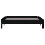 Cama apilable de madera pino maciza negro 80x200 cm de vidaXL, Camas y somieres - Ref: Foro24-820401, Precio: 111,04 €, Descu...