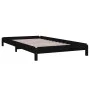 Cama apilable de madera pino maciza negro 90x200 cm de vidaXL, Camas y somieres - Ref: Foro24-820396, Precio: 133,80 €, Descu...