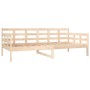 Sofá cama madera maciza de pino 90x190 cm de vidaXL, Camas y somieres - Ref: Foro24-820367, Precio: 99,06 €, Descuento: %