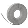 Borduras de jardín 3 uds polietileno gris 10 m 10 cm de vidaXL, Ribetes y bordes para jardín - Ref: Foro24-3155429, Precio: 4...