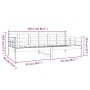 Sofá cama de madera maciza de pino gris 90x200 cm de vidaXL, Camas y somieres - Ref: Foro24-820359, Precio: 128,02 €, Descuen...