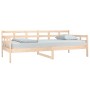 Sofá cama madera maciza de pino 90x200 cm de vidaXL, Camas y somieres - Ref: Foro24-820357, Precio: 107,29 €, Descuento: %