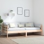 Sofá cama madera maciza de pino 90x200 cm de vidaXL, Camas y somieres - Ref: Foro24-820357, Precio: 107,29 €, Descuento: %