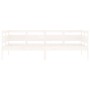Sofá cama madera maciza de pino blanco 90x190 cm de vidaXL, Camas y somieres - Ref: Foro24-820308, Precio: 114,03 €, Descuent...