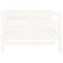 Sofá cama madera maciza de pino blanco 90x190 cm de vidaXL, Camas y somieres - Ref: Foro24-820308, Precio: 114,03 €, Descuent...