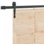 Puerta deslizante Marrón 100 x 208 cm Madera maciza de pino en Puertas | Comprar online en Foru.es