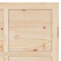 Puerta deslizante Marrón 90 x 208 cm Madera maciza de pino en Puertas | Comprar online en Foru.es