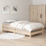 Cama apilable de madera pino maciza 100x200 cm de vidaXL, Camas y somieres - Ref: Foro24-820387, Precio: 106,47 €, Descuento: %