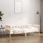 Sofá cama madera maciza de pino 90x190 cm de vidaXL, Camas y somieres - Ref: Foro24-814644, Precio: 108,82 €, Descuento: %