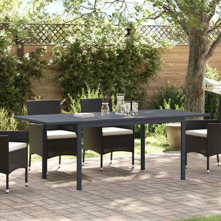 Mesa de Extensión 2 pcs Antracita 210 x 90 x 73 cm Acero en Mesas de jardín | Comprar online en Foru.es