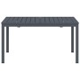 Mesa de Extensión 2 pcs Antracita 210 x 90 x 73 cm Acero en Mesas de jardín | Comprar online en Foru.es