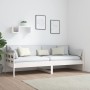 Sofá cama madera maciza de pino blanco 80x200 cm de vidaXL, Camas y somieres - Ref: Foro24-820363, Precio: 121,39 €, Descuent...