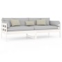 Sofá cama madera maciza de pino blanco 80x200 cm de vidaXL, Camas y somieres - Ref: Foro24-820363, Precio: 121,39 €, Descuent...
