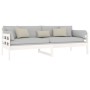 Sofá cama madera maciza de pino blanco 80x200 cm de vidaXL, Camas y somieres - Ref: Foro24-820363, Precio: 121,39 €, Descuent...